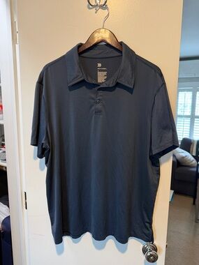all in motion Men's Navy Performance Polo Shirt